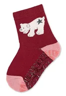 Pończochy - Sterntaler Fli Fli Air niedźwiedź polarny Elia pończochy dziecięce, Ciemnoczerwony, 24 - miniaturka - grafika 1