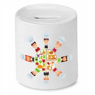 Skarbonki - SKARBONKA DLA KUCHARZA SZEFA KUCHNI PREZENT z Nadrukiem ze Zdjęciem - miniaturka - grafika 1