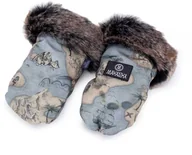 Akcesoria do wózków - Rękawiczki z futerkiem do wózka Treasure Islands Makaszka - miniaturka - grafika 1