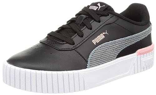 PUMA Carina 2.0 Corduroy Ps sneakersy dziewczęce, Puma Black Cool Dark Gray Bold Blue Future Pink PUMA White, 30.5 EU