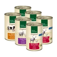 Mokra karma dla psów - REAL NATURE Adult Zestaw mieszany 6 x 400 g Zestaw mieszany 1 - miniaturka - grafika 1