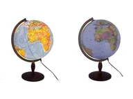Globusy - Zachem Globus polityczno-fizyczny podświetlany 42cm - miniaturka - grafika 1