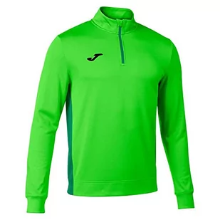 Joma Męska bluza Winner Ii, zielona, błyszcząca, S - Bluzy męskie - miniaturka - grafika 1