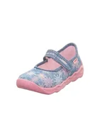 Kapcie damskie - Superfit Bubble kapcie domowe, 37 EU, niebieski, 37 EU - miniaturka - grafika 1