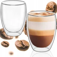 Akcesoria i części do ekspresów do kawy - TEMU Szklanka termiczna na kawę herbatę podwójna ścianka 300 ml - miniaturka - grafika 1