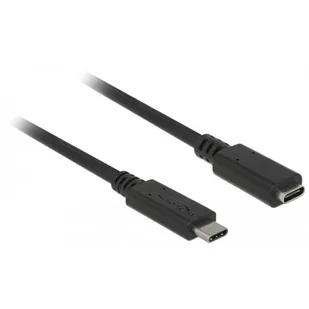Delock PRZEDŁUŻACZ USB CM-CF 3.1 1.5M CZARNY - Kable USB - miniaturka - grafika 1