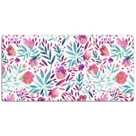 Podkładki na biurko - Podkładka mata ochrona biurka Vintage maki 120x60cm, Dywanomat - miniaturka - grafika 1