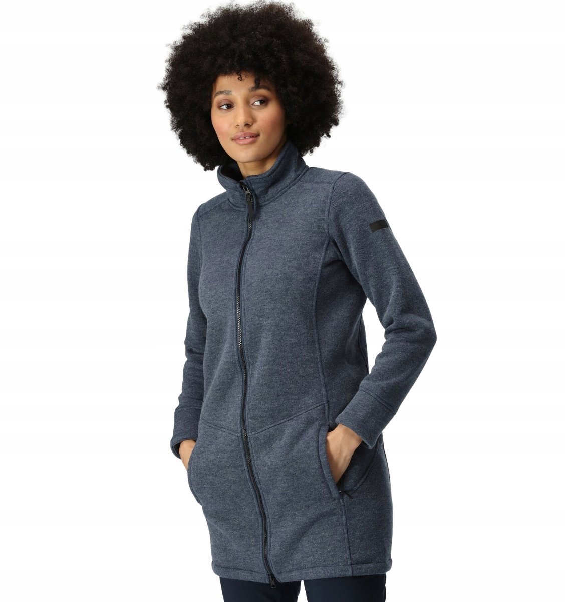 Damska kurtka polarowa outdoorowa Regatta RWA602 0FP granatowy S