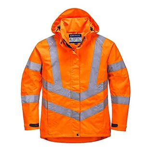 Portwest LW70 Damska Kurtka Ostrzegawcza i Paroprzepuszczalna, Pomaranczowy, XS Rozmiar LW70ORRXS - Kurtki damskie - miniaturka - grafika 1