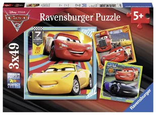 Ravensburger PUZZLE 3 X 49 EL CARS 3 80151 PR-80151 - Puzzle - miniaturka - grafika 5