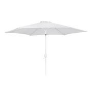 Parasole ogrodowe - Biały parasol ogrodowy ø 300 cm Alba – LDK Garden - miniaturka - grafika 1