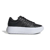 Półbuty damskie - Damskie Buty ADIDAS GRAND COURT PLATFORM IE1093 – Czarny - miniaturka - grafika 1