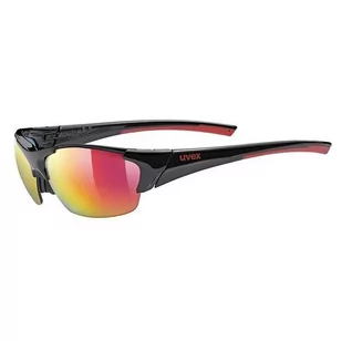 Uvex Okulary BLAZE II 2.0 3 pary soczewek - czarno-czerwone - Pozostała odzież dla rowerzystów - miniaturka - grafika 1