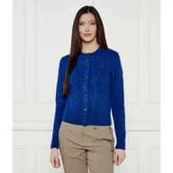 Swetry damskie - POLO RALPH LAUREN Wełniany kardigan Regular Fit z dodatkiem kaszmiru - miniaturka - grafika 1