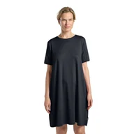 Sukienki - Damska sukienka sportowa Jack Wolfskin TRAVEL DRESS dark navy heather - XS - miniaturka - grafika 1