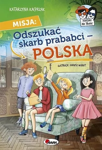 AWM Misja Skarb prababci-Polska. Dzieciaki na tropie Katarzyna Kacprzak - Książki edukacyjne - miniaturka - grafika 2