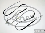 Linki hamulca postojowego - LINEX Linka hamulca LINEX 15.01.07 6658751 15.01.07 - miniaturka - grafika 1