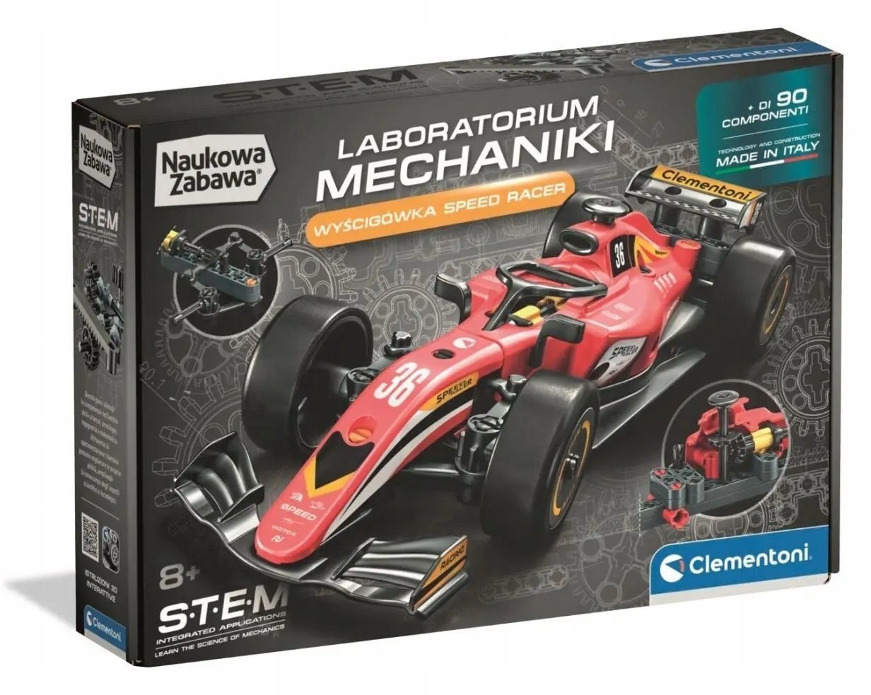 Clementoni CLE Naukowa zab.LaboMech.Wyścigów.SpeedRacer 50288