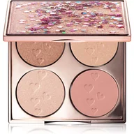 Rozświetlacze do twarzy i ciała - Dermacol Multi-Purpose Brightening Palette 10g - miniaturka - grafika 1