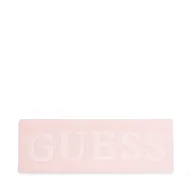 Czapki damskie - Opaska materiałowa Guess V5BZ06 Z3362 Różowy - miniaturka - grafika 1