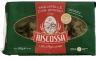 Makaron - PASTIFICIO RISCOSSA Makaron Tagliatelle zielone 500 g - miniaturka - grafika 1