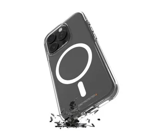 Puro D3O do iPhone 15 Pro Przeźroczysty - Etui i futerały do telefonów - miniaturka - grafika 1