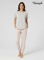 Piżamy damskie - TRIUMPH PIŻAMA DAMSKA zestaw koszulka + spodnie rozmiar 42 - miniaturka - grafika 1