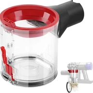 Akcesoria do odkurzaczy - Przezroczysty pojemnik na kurz Premium do odkurzaczy Dyson V7/V8, akcesoria, części zamienne Dyson – uważaj na brud - miniaturka - grafika 1