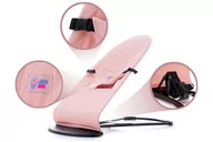 Leżaczki i huśtawki - Bujak 3w1 / Lucky Baby / leżaczek bujaczek fotelik balansujący jak babybjorn - różowy - miniaturka - grafika 1