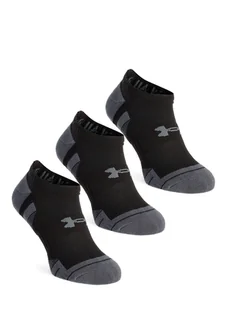 Skarpety Under Armour Performance Cotton No Show 3-Pack - black/black/pitch gray - Skarpetki i podkolanówki sportowe - miniaturka - grafika 1