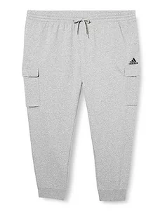 adidas Męskie spodnie Essentials polarowe zwykłe zwężane bojówki (1/1) - Spodenki męskie - miniaturka - grafika 1
