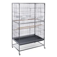 Klatki i wyposażenie dla ptaków - TIAKI klatka dla ptaków Grand Espace - (dł. x szer. x wys.): 90 x 58,4 x 152,4 cm - miniaturka - grafika 1