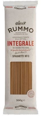Makaron pełnoziarnisty spaghetti integrale n. 03 500g - Rummo