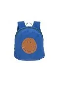 Lassig Plecak mini sztruks Little Gang Smile blue - Plecaki szkolne i tornistry - miniaturka - grafika 2