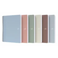 Pozostałe książki - Oxford 94883 Maxinotatnik Spiralowany A4, 1 Ryga, 180fg, 90g, Wielobarwny, Rec'Up - miniaturka - grafika 1