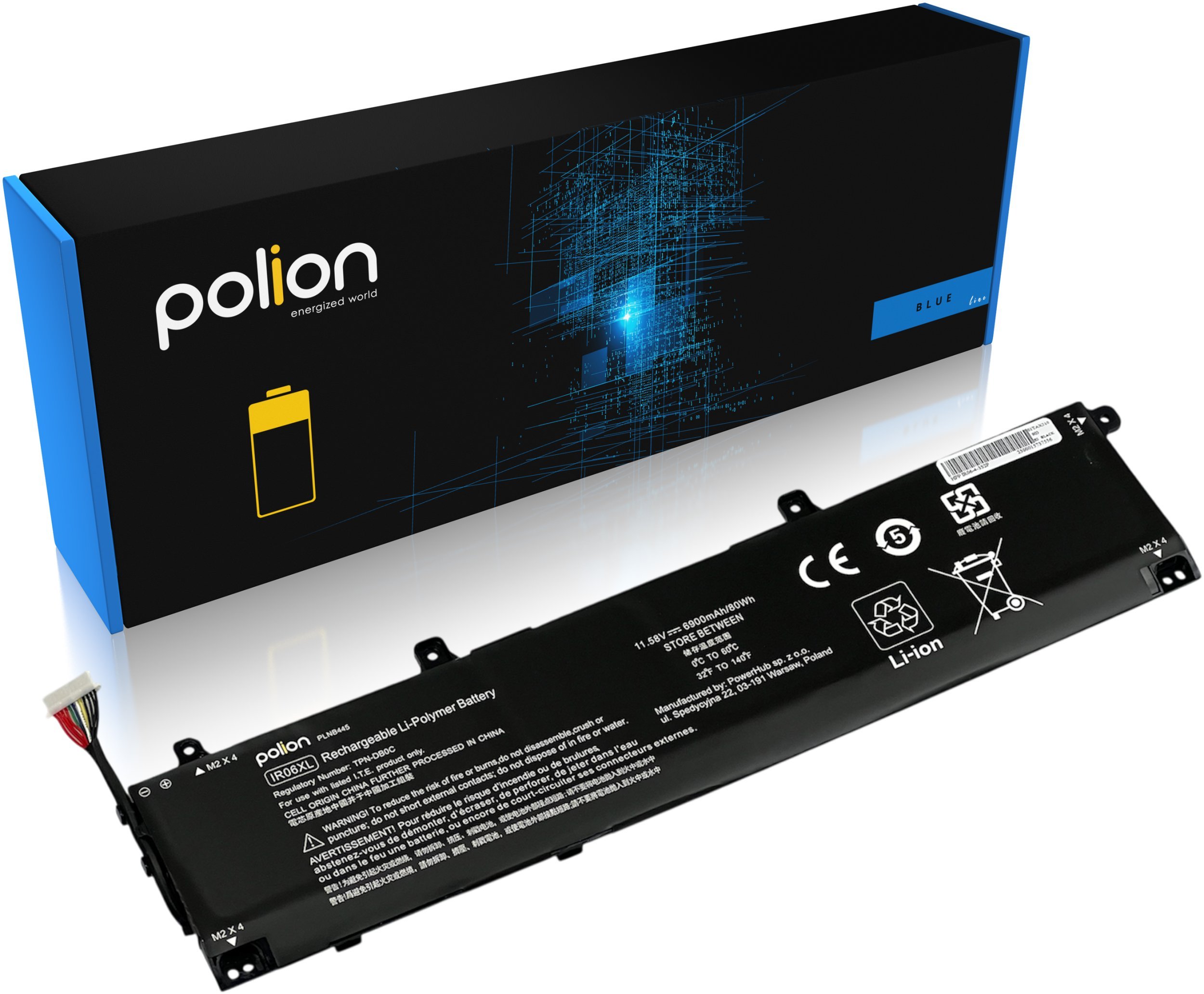 Bateria do laptopa HP IR06XL ZBook Power G7 G8 G9 G10 Mobile 6900mAh