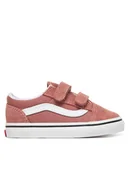 Buty dla dziewczynek - Vans Tenisówki Old Skool V VN0009RCCHO1 Biały - miniaturka - grafika 1