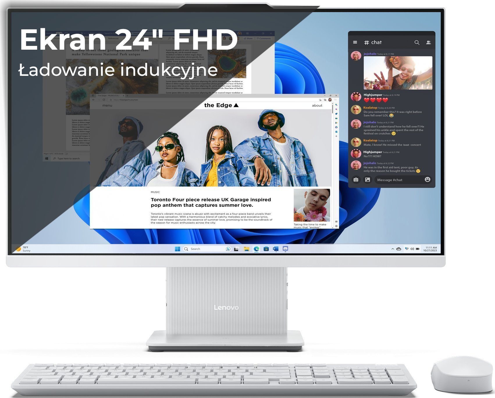Komputer Lenovo IdeaCentre AIO 24IRH9 Core i5-13420H, 16 GB, 512 GB SSD, Windows 11 Home