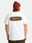Koszulki męskie - Billabong T-Shirt Runner Up EBYZT00361 Biały Regular Fit - miniaturka - grafika 1