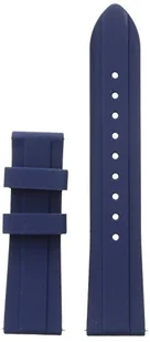 GUESS 20 mm wymienny silikonowy pasek do zegarka. Guess pasek do zegarka z silikonu, wymienny, 20 mm niebieski - Paski - miniaturka - grafika 1