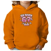 Bluzy dla dziewczynek - BLUZA DZIECIĘCA 67 SIX SEVEN VIRAL 104 CHŁOPIĘCA DZIEWCZĘCA PREZENT - miniaturka - grafika 1