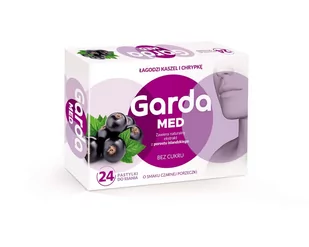 SALVUM Garda Med 24 pastylki do ssania Długi termin ważności! 9089256 - Przeziębienie i grypa - miniaturka - grafika 1