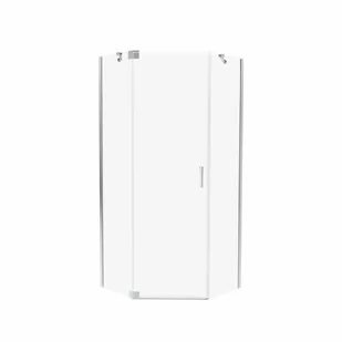 Wellneo Kabina prysznicowa uchylna 80x80x200 Swing - Kabiny prysznicowe - miniaturka - grafika 1