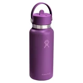 Termosy - Hydro Flask Wide Flex Straw Cap 946 ml Beachplum W32CFS526 - miniaturka - grafika 1
