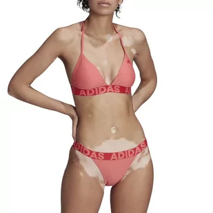 Strój kąpielowy adidas Beach Bikini HC2877 - czerwony - Bielizna sportowa damska - miniaturka - grafika 1