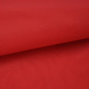 Tiul Dekoracyjny czerwony - Pasmanteria - miniaturka - grafika 1