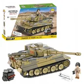 Klocki - KLOCKI COBI 3123 Czoł PzKpfw VI Tygrys 131 HC WW2 898 El. - miniaturka - grafika 1