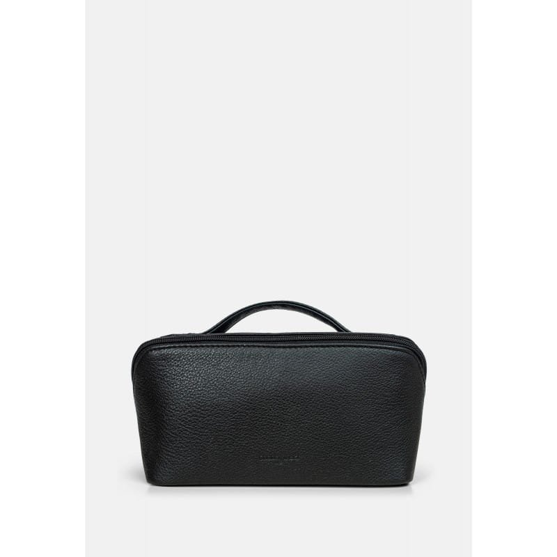 Kosmetyczka Cholewiński skórzana podróżna czarna