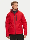 Kurtki męskie - Helly Hansen Kurtka żeglarska Midlayer Sailing 34442 Czerwony Regular Fit - miniaturka - grafika 1