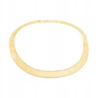 Naszyjniki - Złoty Naszyjnik Ozdobny 585 21.80 g, 46.00 cm Rodium - miniaturka - grafika 1